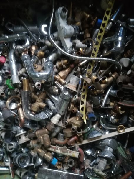 Messing-Schrott Messing Raff